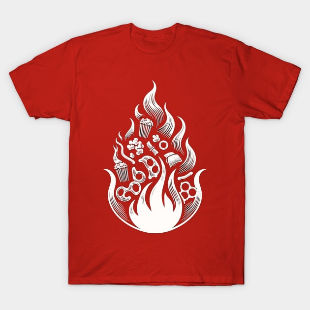 That Snack is Fire T-Shirt by The Snack Network